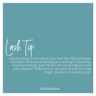 Lash Tip Tuesday